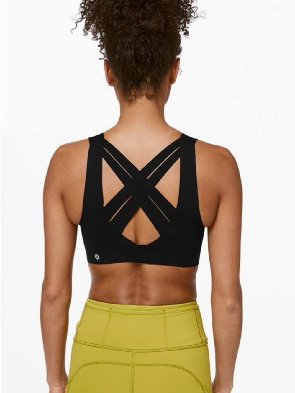 Lululemon NWT Enlite Bra Weave Back in Black Size 38 C